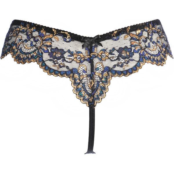 Sheer Lace Thong Panty Axami Sensations - Image 4