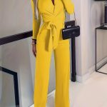 Yellow Women's Jumpsuit