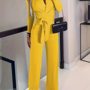 Yellow Women's Jumpsuit