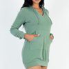 French Terry Hoodie Dress (CAPELLA) - Image 2