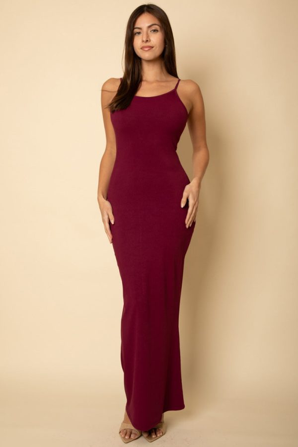 Ribbed Mermaid Hem Camisole Maxi Dress (CAPELLA) - Image 10