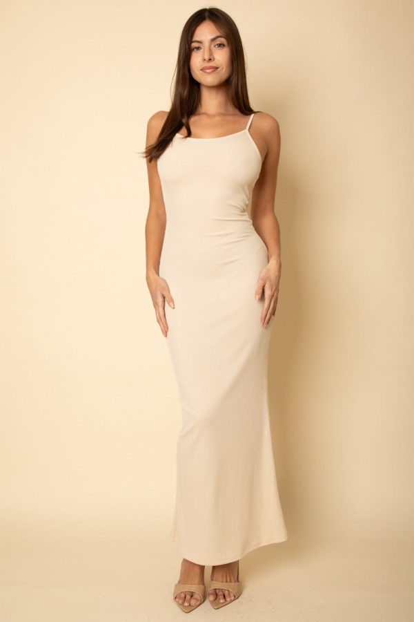 Ribbed Mermaid Hem Camisole Maxi Dress (CAPELLA) - Image 34