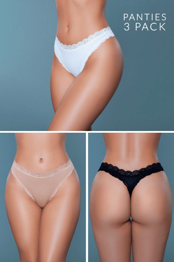 22023PK Mandy Thong 3 Pack - Image 7