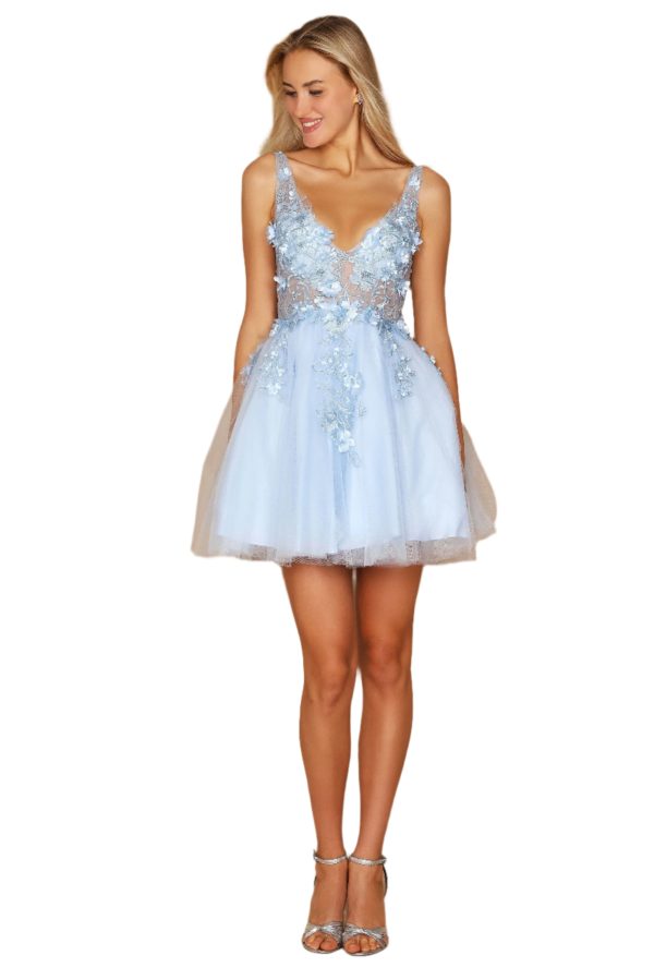 Dylan and Davids Mini-Length Formal Gown Graduation Sexy Prom Dress - Image 6