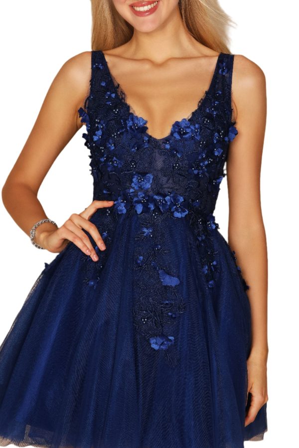 Dylan and Davids Mini-Length Formal Gown Graduation Sexy Prom Dress - Image 4