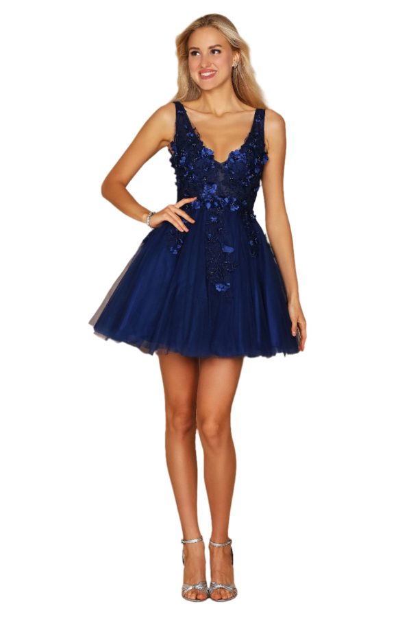 Dylan and Davids Mini-Length Formal Gown Graduation Sexy Prom Dress - Image 30