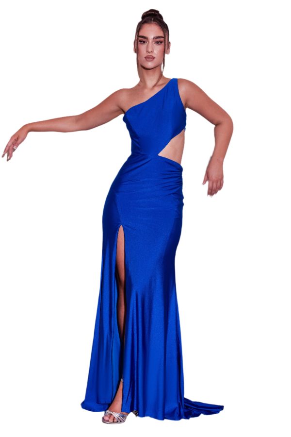 Kos Couture Side Cut Out Sexy Prom Formal Gown Dress - Image 17