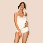 Smooth Satin Top & Panty Obsessive Prima Neve