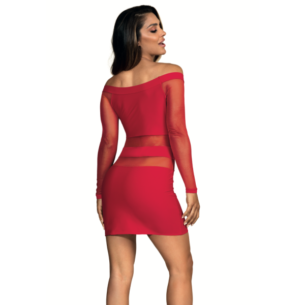 Sexy Red Dress Axami Party at Ibiza - Image 2