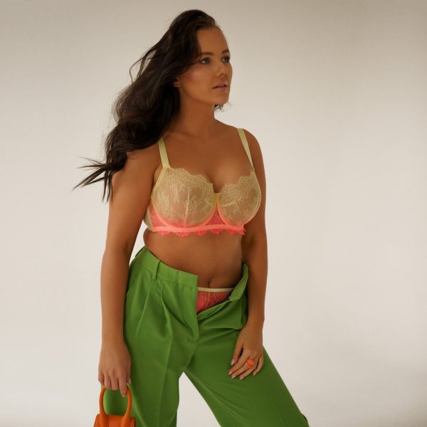 Sheer Lace Full Figure Bra Kinga Sunday - Image 4