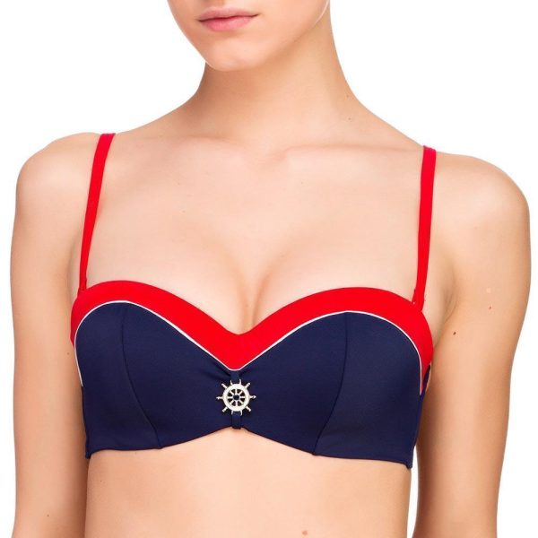 Lightly Lined Bikini Top Lauma Swim Regatta - Image 3