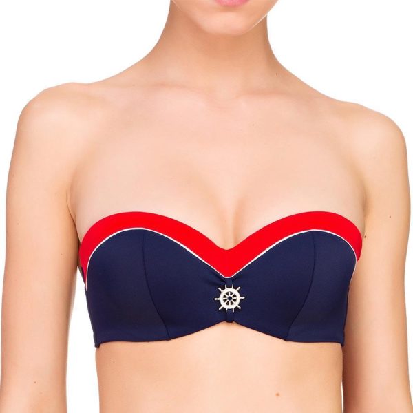 Lightly Lined Bikini Top Lauma Swim Regatta - Image 5