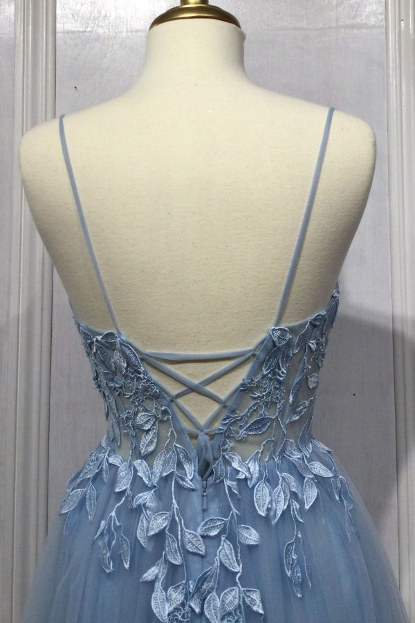 Layered Tulle A-Line Dress - Image 3