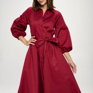Maxi Shirt Dress