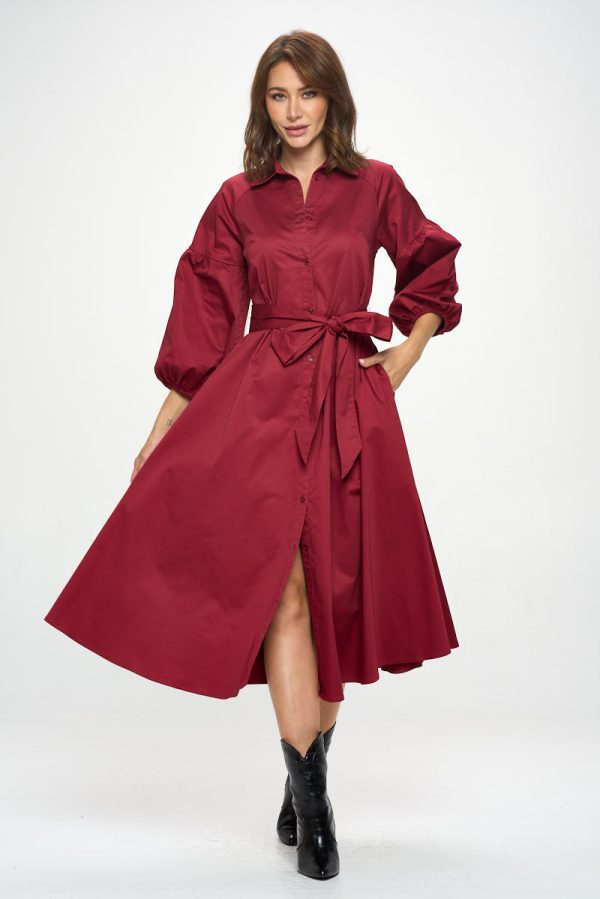 Maxi Shirt Dress - Image 3