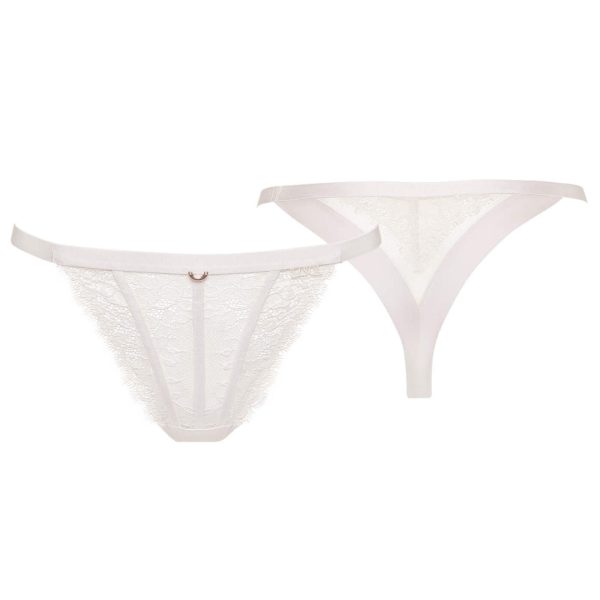 Sexy Sheer Lace Brazilian String Panty Lisca Rose - Image 3