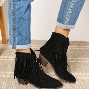 Women's Cowboy Boots: Must-Have Stylish Fringe Design