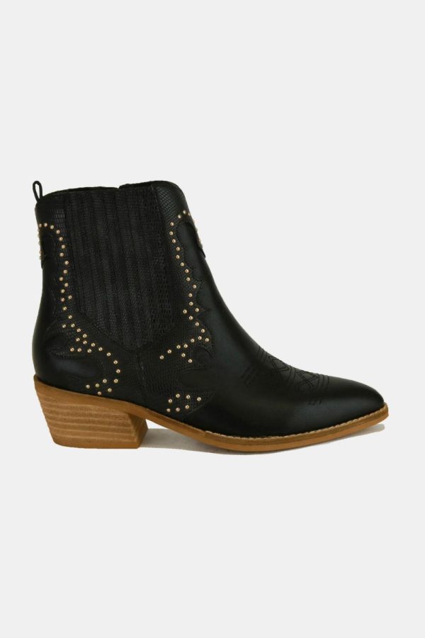 Mayfair Studded Detail Point Toe Boots - Image 2