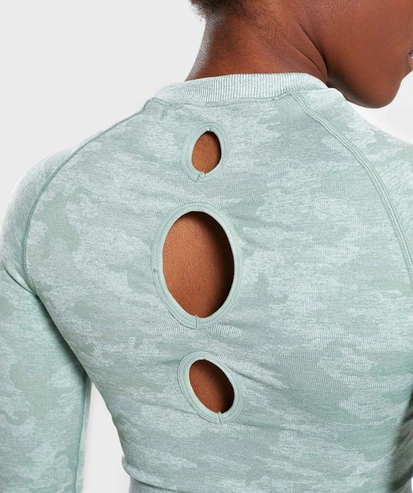 Camo Seamless O-Neck Shirts: Must-Have for Effortless Workouts - Image 17
