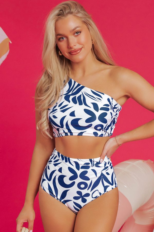 Bonnie One-shoulder High Waisted Bikini - Image 6