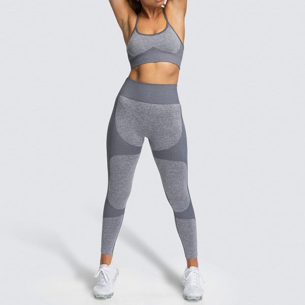 Lycra Seamless Yoga Set: Exclusive Fit for Effortless Workouts - Image 18