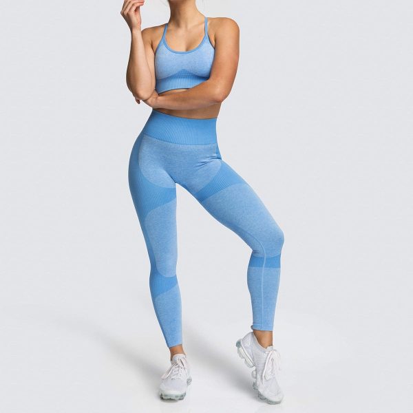 Lycra Seamless Yoga Set: Exclusive Fit for Effortless Workouts - Image 28