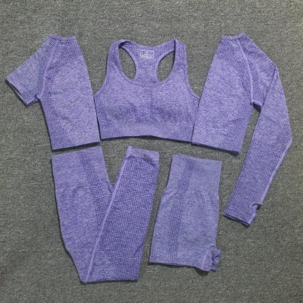 Seamless Yoga Set: Must-Have, Quick-Dry Women’s Activewear - Image 37