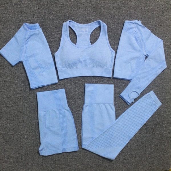 Seamless Yoga Set: Must-Have, Quick-Dry Women’s Activewear - Image 56