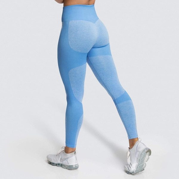 Lycra Seamless Yoga Set: Exclusive Fit for Effortless Workouts - Image 43