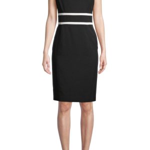 Evan Picone Crepe Dress – Breathable Fabric, Versatile Cut