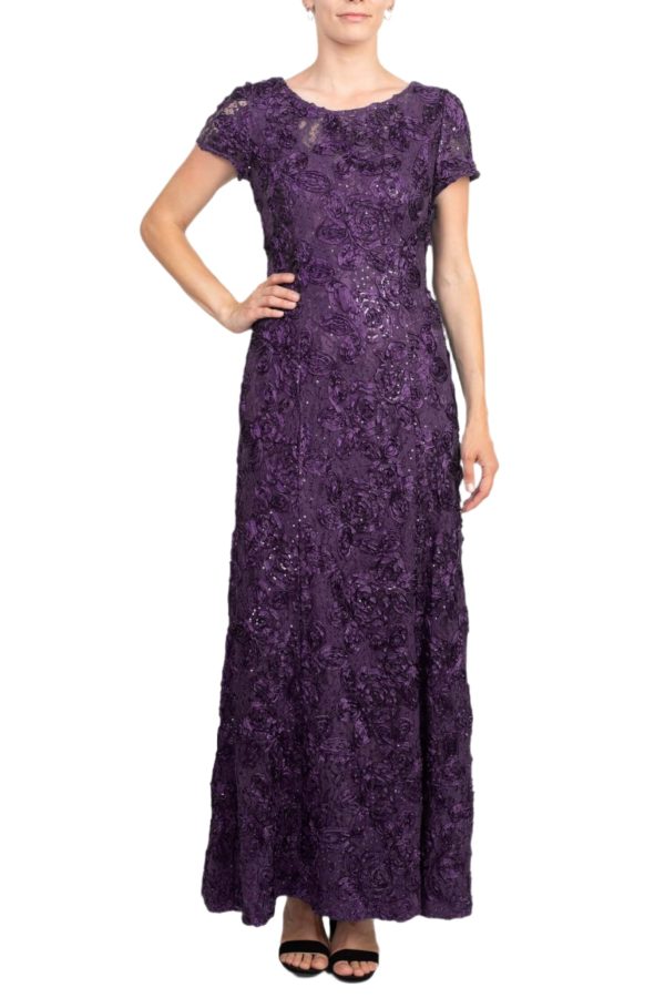 Embellished Lace Dress With Hand‑Stitched Crystal Accents - Image 14