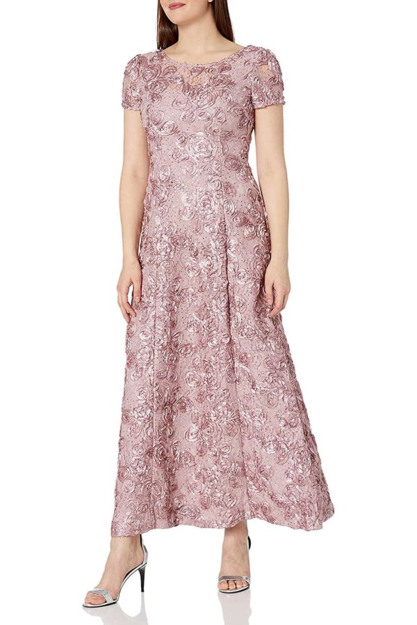 Embellished Lace Dress With Hand‑Stitched Crystal Accents - Image 15