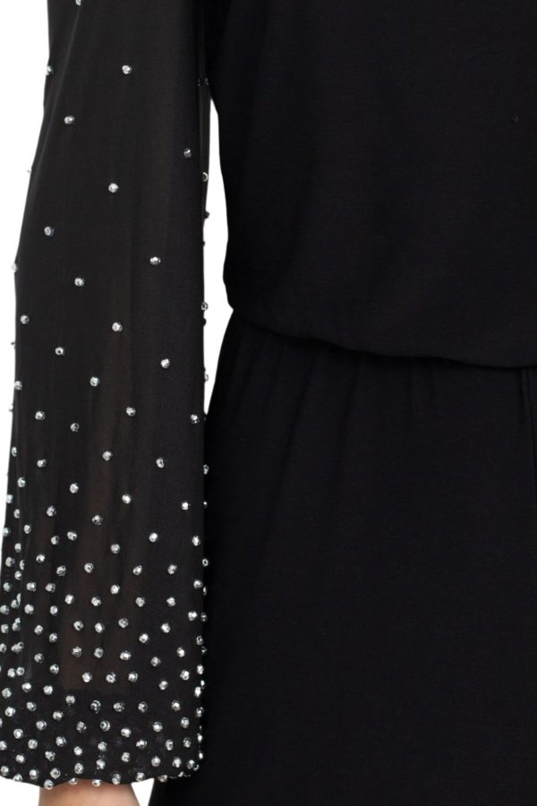 off-shoulder jumpsuit: Versatile Chiffon & Jersey Style - Image 4