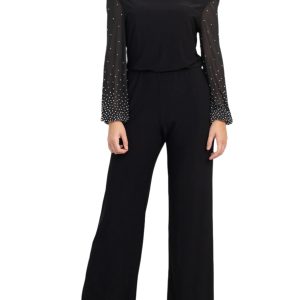 off-shoulder jumpsuit: Versatile Chiffon & Jersey Style
