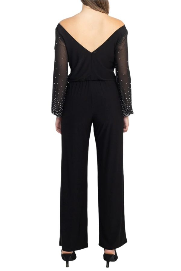 off-shoulder jumpsuit: Versatile Chiffon & Jersey Style - Image 3