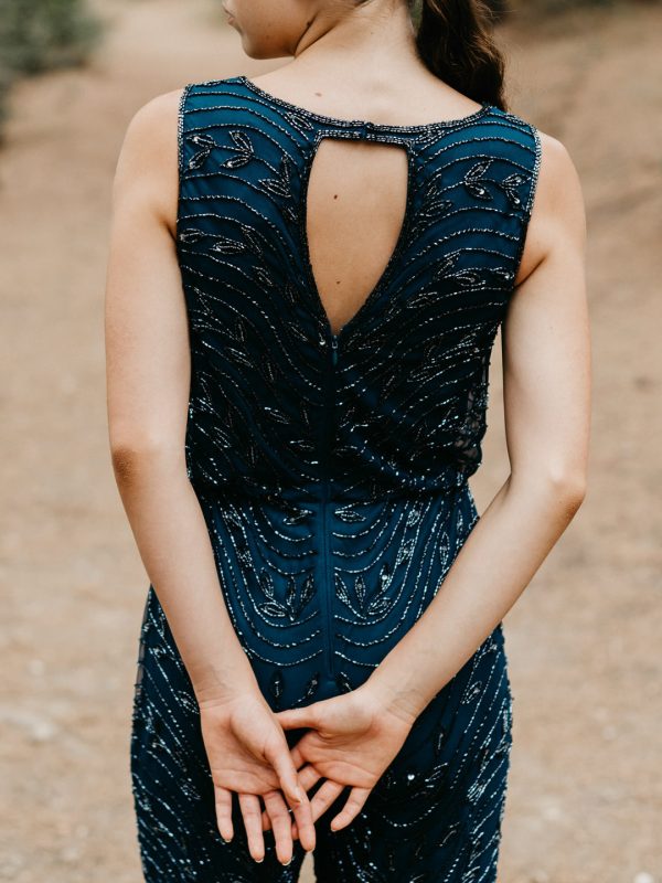 ALBA JUMPSUIT TEAL - Image 2