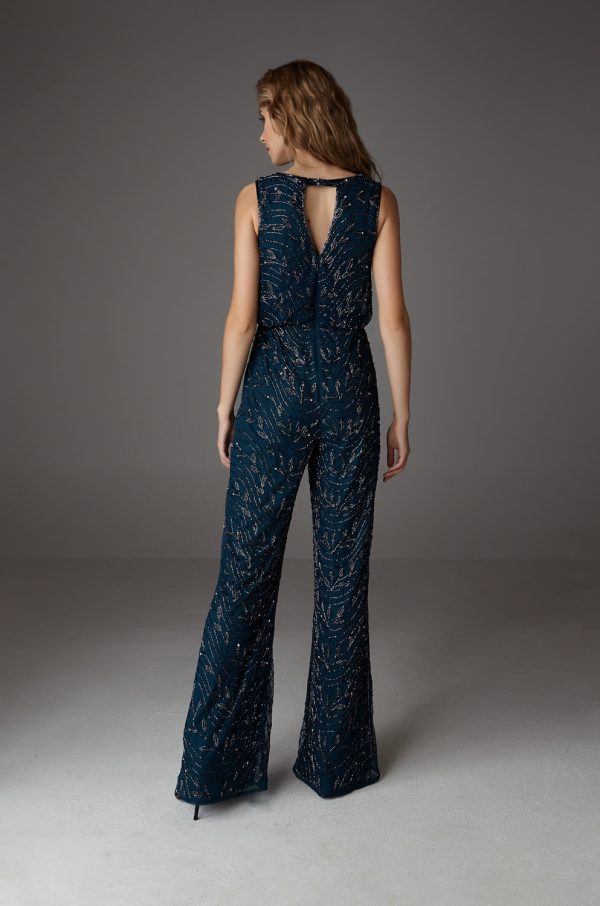ALBA JUMPSUIT TEAL - Image 5