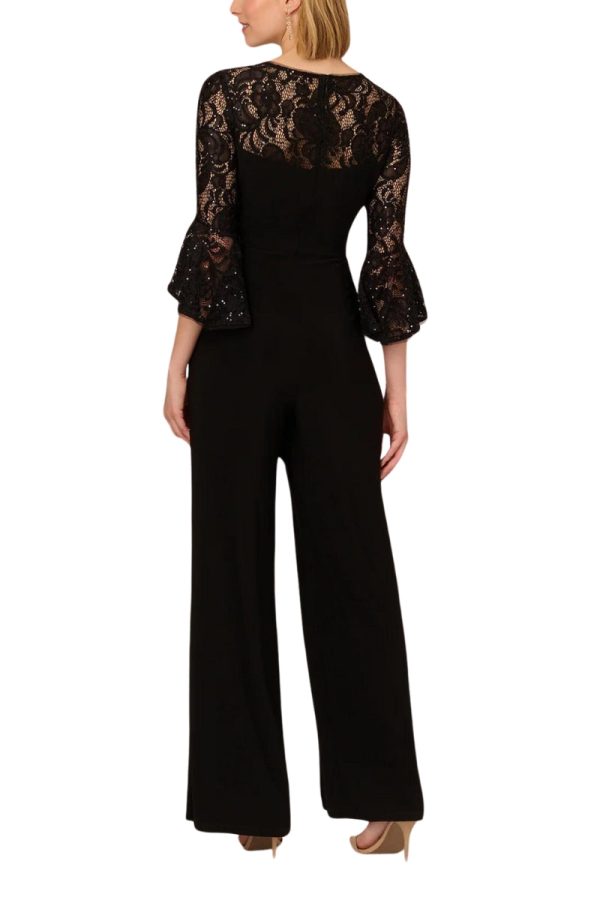 Jersey Lace Jumpsuit – Versatile Comfort & Ruffled Detail - Image 3