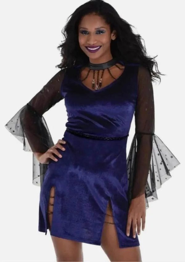 Bad Witch costume: Purple & Black Spell‑Casting Enchantment