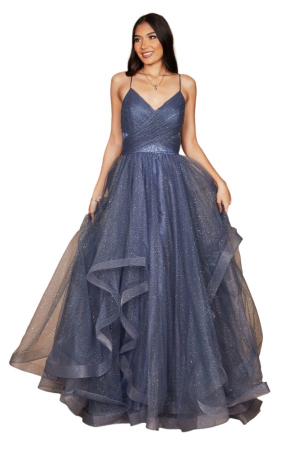 Sparkling Full-Length Formal Ball Gown – Sequin A-Line - Image 58