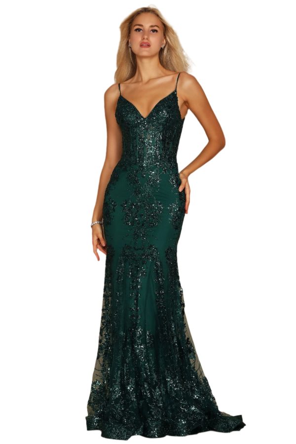 Corset-Style Gown: Structured Bodice for Hourglass Perfection - Image 36