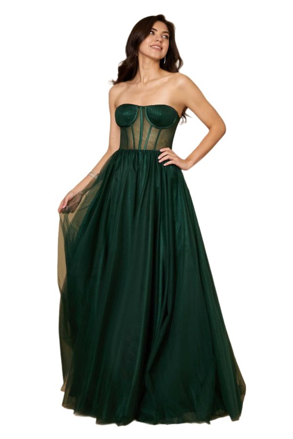 Corset-Style Prom: Hourglass‑Shaping Tulle Gown for Unforgettable Nights - Image 80