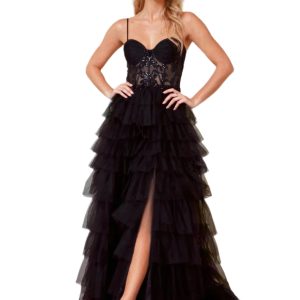 Fuchsia Corset Style: Structured Bodice, Volumetric Skirt