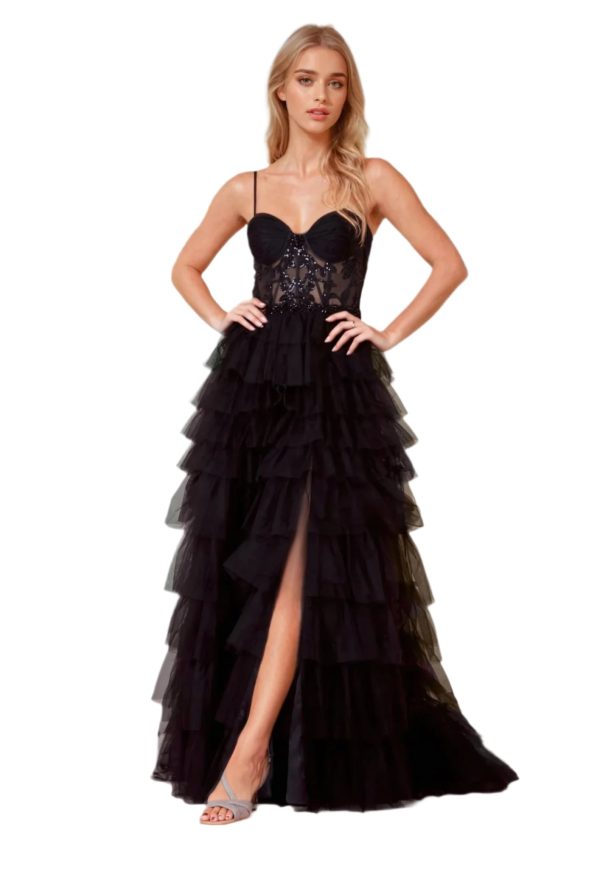 Fuchsia Corset Style: Structured Bodice, Volumetric Skirt - Image 13