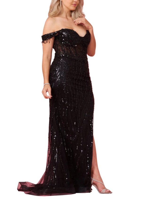 Off-Shoulder Sequin Prom: Sparkle‑Ready Dancefloor Glam - Image 7