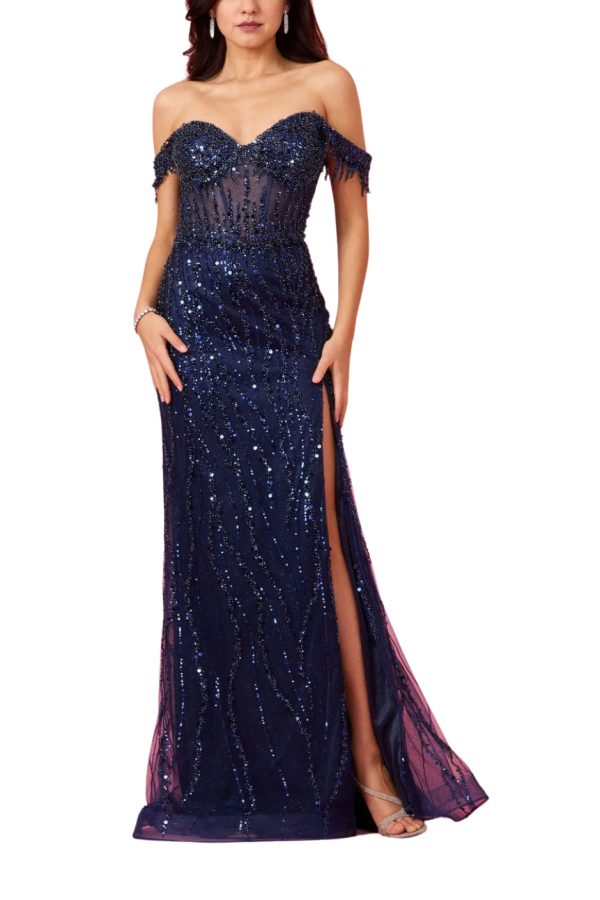 Off-Shoulder Sequin Prom: Sparkle‑Ready Dancefloor Glam - Image 28