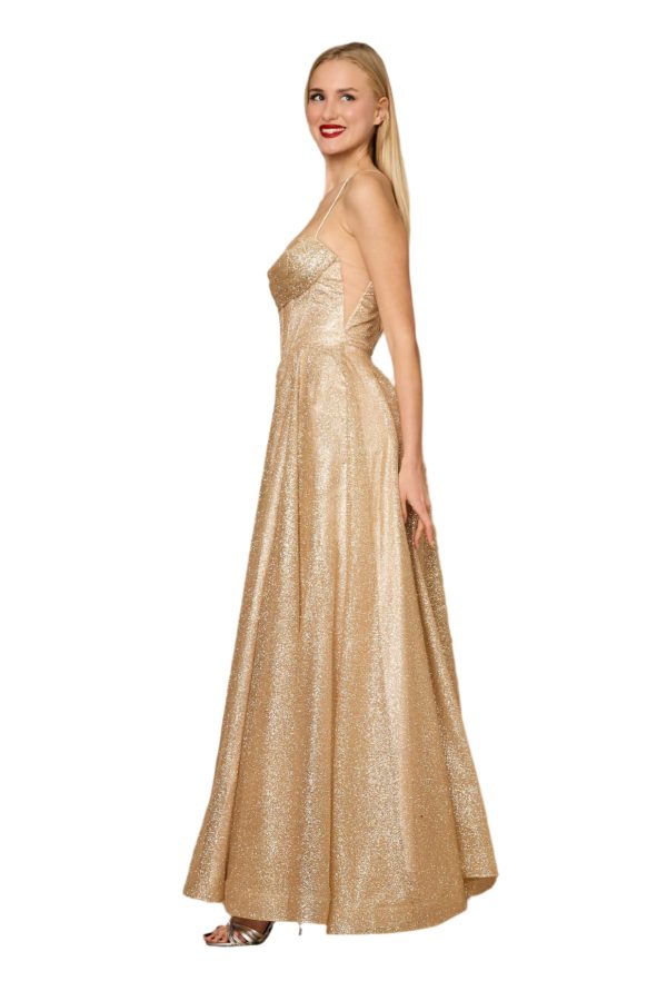 Sparkling Cowl Corset: Sequin‑Studded Prom Dress - Image 39