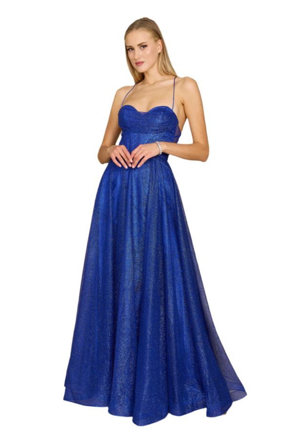 Sparkling Cowl Corset: Sequin‑Studded Prom Dress - Image 51