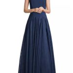 Halter Neckline Drop Waist Gown – Silk Comfort & Drama
