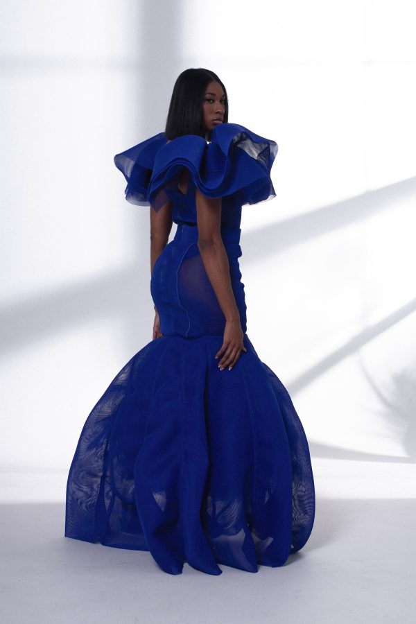 Puff Shoulder Dress: NYC Made Drama in Final Sale
